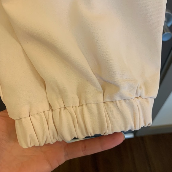 Entro Cream Jogger Style Pants - Picture 6 of 8